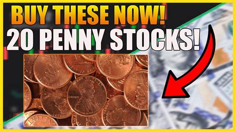 20 Penny Stocks To Buy Now May 2020 Youtube