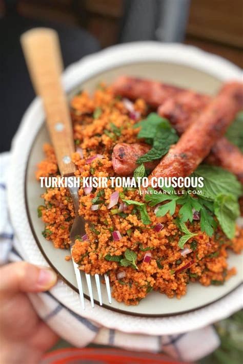 Turkish Kisir A Delicious Couscous Salad Recipe With Tomato Paste And
