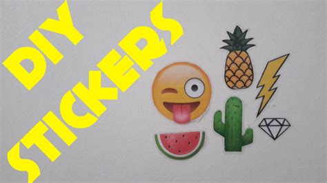 Diy Cool Stickers Using Baking Paper Youtube