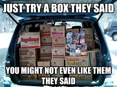 11 Girl Scout Cookie Memes To Satisfy Your Sweet Tooth And Your Funny Bone