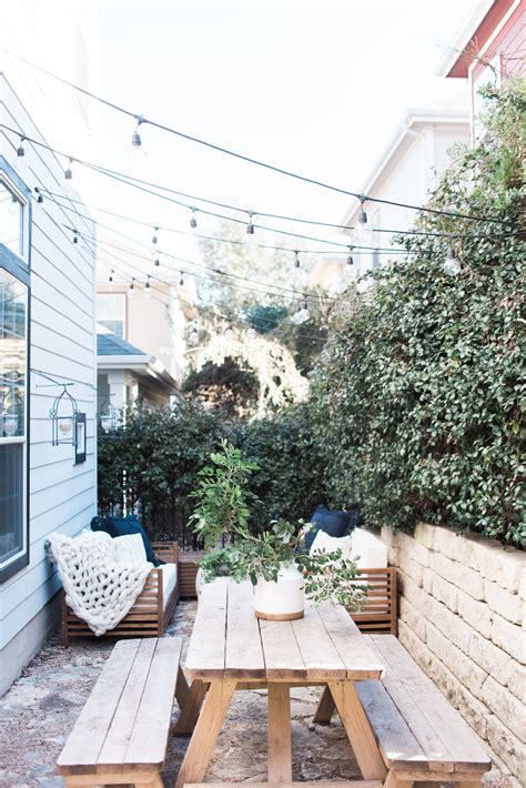 Small Patio Inspiration The Identité Collective