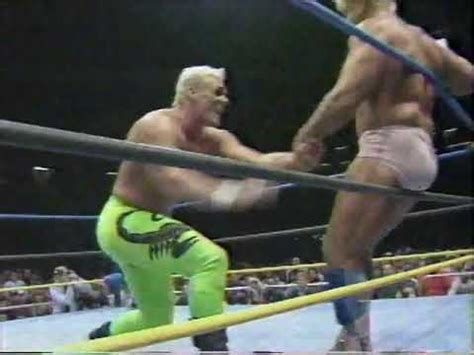 WCW Ric Flair Vs Sting 1991 YouTube