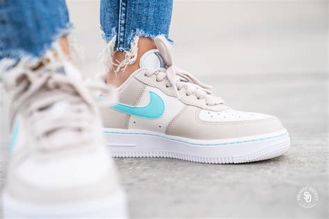 Nike air force 1 low by you. Nike Women's Air Force 1 Lo Desert Sand/Aurora Green ...