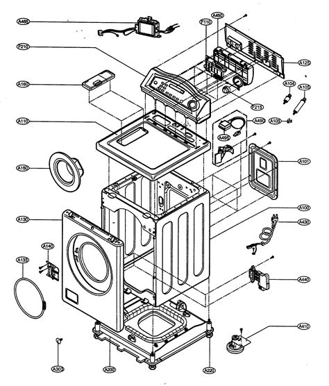 Lg Washing Machine Parts Diagram Part Diagram Part Diagram