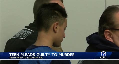 Teen Pleads Guilty To Murder Gets 30 Day Sentence Rfm