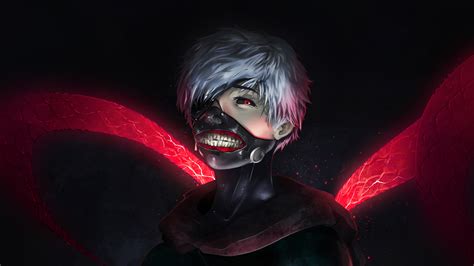 2048x1152 Tokyo Ghoul Ken Kaneki Art Wallpaper2048x1152 Resolution Hd