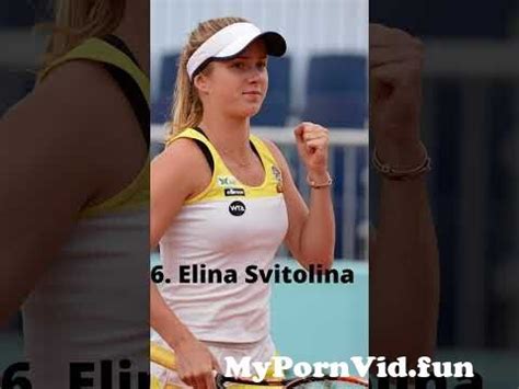 Top Hottest Female Tennis Players In The World Tennis