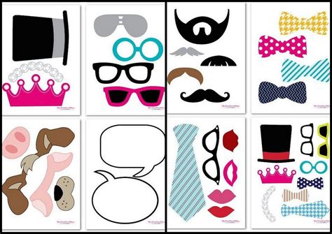 Muy Completo Set Para Photo Booth Para Imprimir Gratis Oh My 15 Años