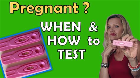 When And How To Do Pregnancy Test♦ How Pregnancy Tests Work ♦ Most Accurate Tests Youtube