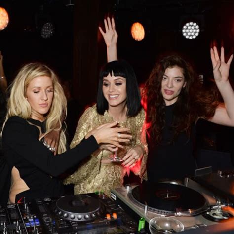 Katy Ellie Y Lorde En El After Party De Los Brit Awards