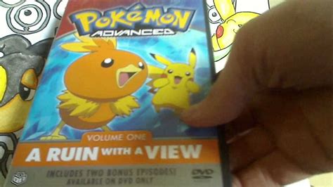pokemon advanced complete dvd collection youtube
