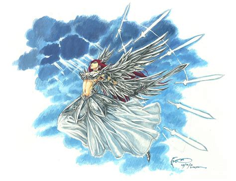 Erza Armored Angel By Nick Ian On Deviantart