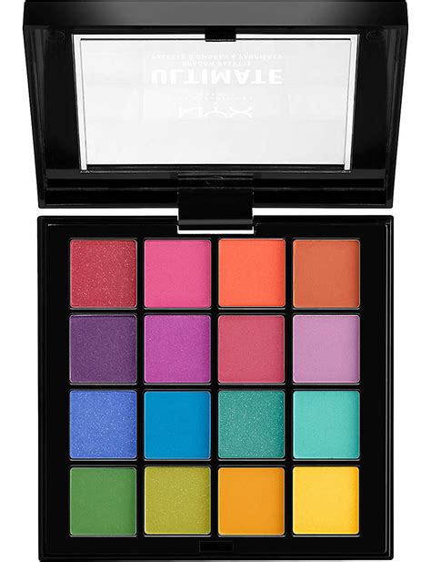 Nyx Professional Makeup Ultimate Eyeshadow Palette Brights 132g