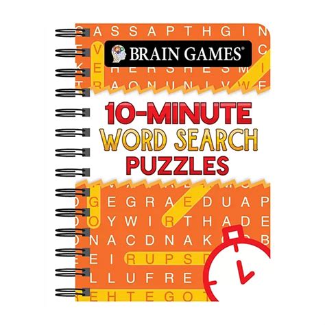 Brain Games Mini 10 Minute Word Search Puzzles