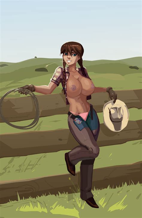Cowgirl Commission Topless Version By Morganagod By Furryjibe Hentai Foundry