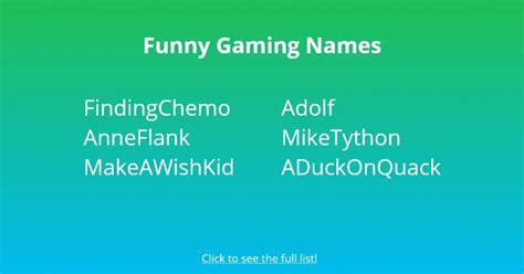 400 Funny Cool And Best Gaming Names Followchain