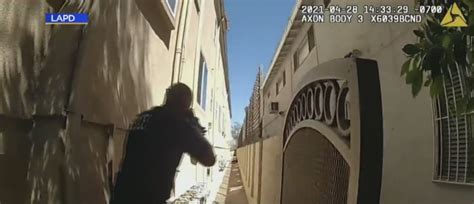Lapd Releases 911 Audio And Body Cam Footage Of An April Officer Involved Shooting Incident In