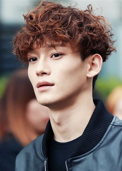 16 Latest Korean Curly Hairstyle Male 2020 Korean Hairstyle Kpop Hair Two Block Haircut