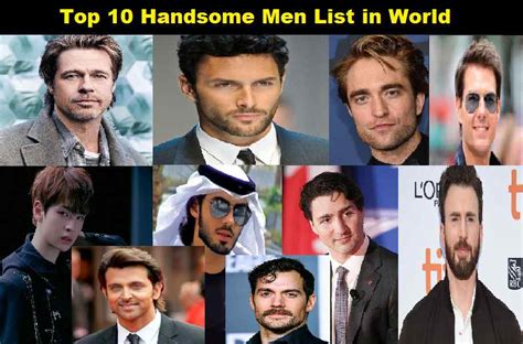 Top Most Handsome Men In The World