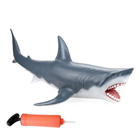26 Inches Sea Animal Simulation Figure Vinyl Inflatable Shark Toy