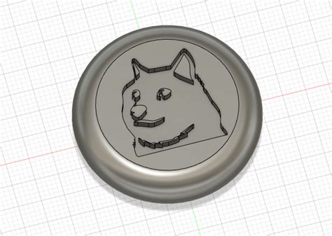 Dogecoin By Tubbygreg Download Free Stl Model