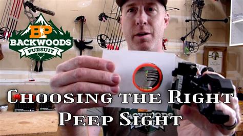 How To Choose The Right Peep Sight Best Tips For Archery Youtube