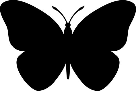Free Butterfly Silhouette Vector Download Free Butterfly Silhouette