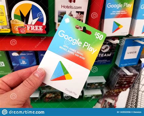 Maybe you would like to learn more about one of these? Google Play Gift Card In A Hand Editorial Photo - Image of business, decoration: 143552556