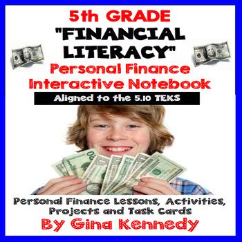 5th Grade Financial Literacy, Personal Finance Unit 5.10 ...