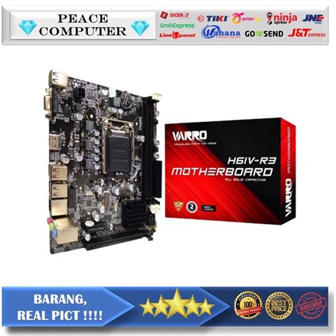 Jual Mobo Mainboard Motherboard H Varro Intel Lga Shopee