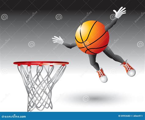 Basketball Cartoon Vector Illustration 4301576