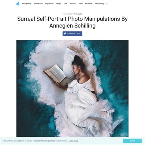 Surreal Self Portrait Photo Manipulations By Annegien Schilling — Arena