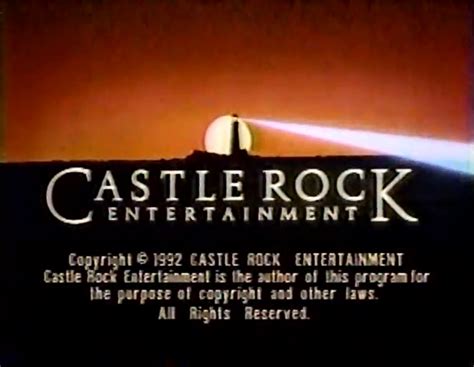Castle Rock Entertainment Television Closing Logos