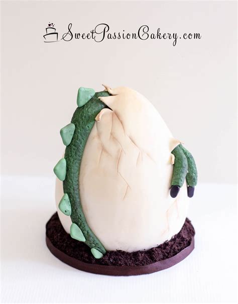Dinosaur Egg Cake Sweet Passion Cakery