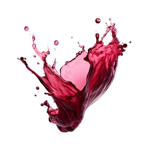 Wine Splash Isolated Ai Generated 27994527 Png