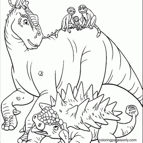 Página para colorir para imprimir Jurassic World Páginas para colorir