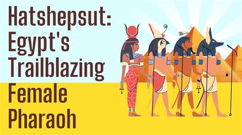 Hatshepsut Egypt S Trailblazing Female Pharaoh Youtube
