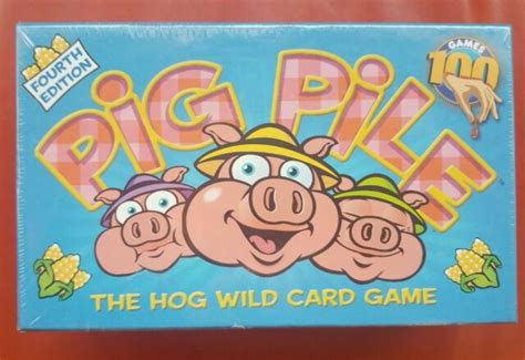 Pig Pile Card Game Sixth Edition 100 Complete Randr Games 2002 For Sale