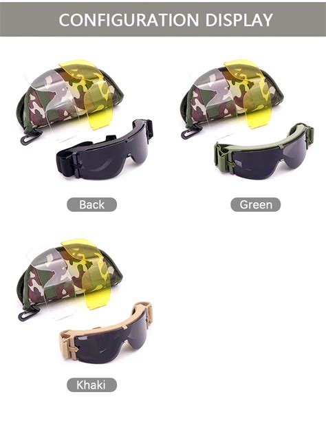 X800 Fan Tactical Goggles Special Forces Glasses Shooting Glasses Anti Wind And Sand Helmet