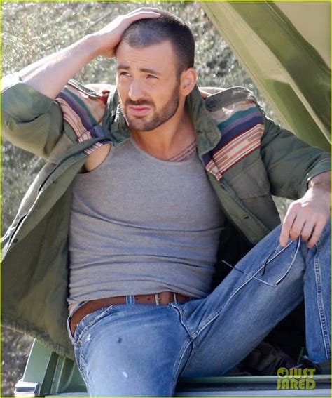 Chris Evans Shirtless Details Magazine Shoot Chris Evans Photo