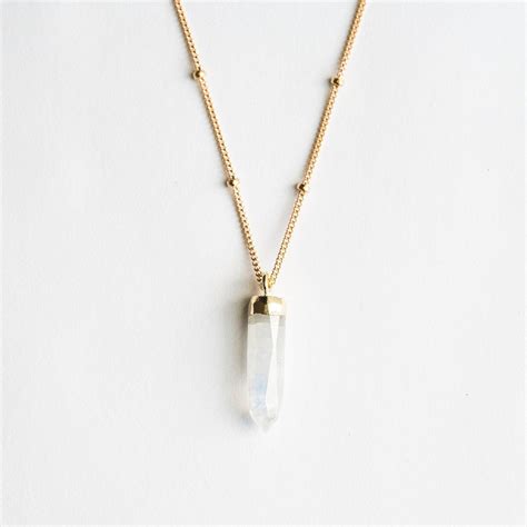 Our Moonstone Spike Necklace Is The Perfect Necklace For Moonstone