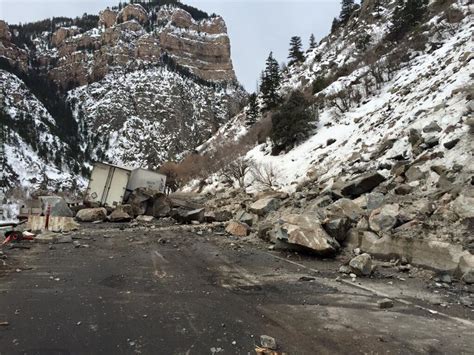 Second Rock Slide In Day Closes I 70 In Glenwood Canyon