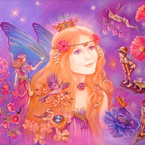 The Fairy Queen Wall Art Painting By Judy Mastrangelo
