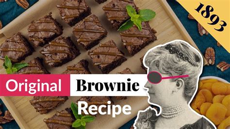 The First Brownie Ever Made Tasting History Youtube