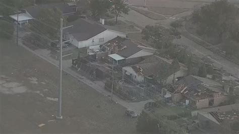 Watch Aerial Footage Captures Extent Of Damage From Sundays Storm In