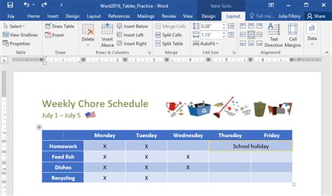 Change Vertical Alignment In Word Table Bposolo