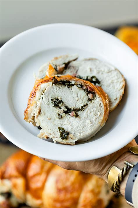 Turkey Roulade With Pancetta And Kale Stuffing Wyse Guide