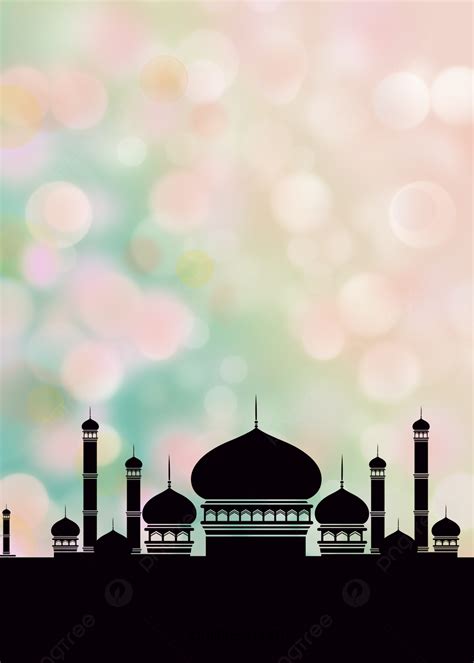 Gradient Islam Ramadan Light Effect Background Wallpaper Image For Free