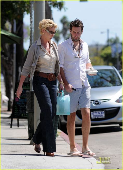 Katherine Heigl And Josh Kelley Lunchtime Kiss Katherine Heigl Photo