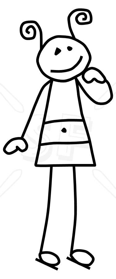 Stick Girl Clipart Free Download On Clipartmag